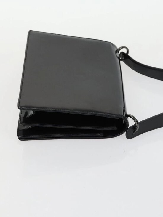 Salvatore Ferragamo Shoulder Bag Nylon Leather 3 Set Black Beige Auth bs31740 - Picture 8 of 16